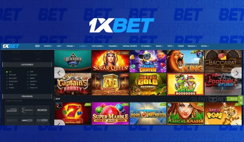 สล็อตประเภทต่างๆ 1xbet