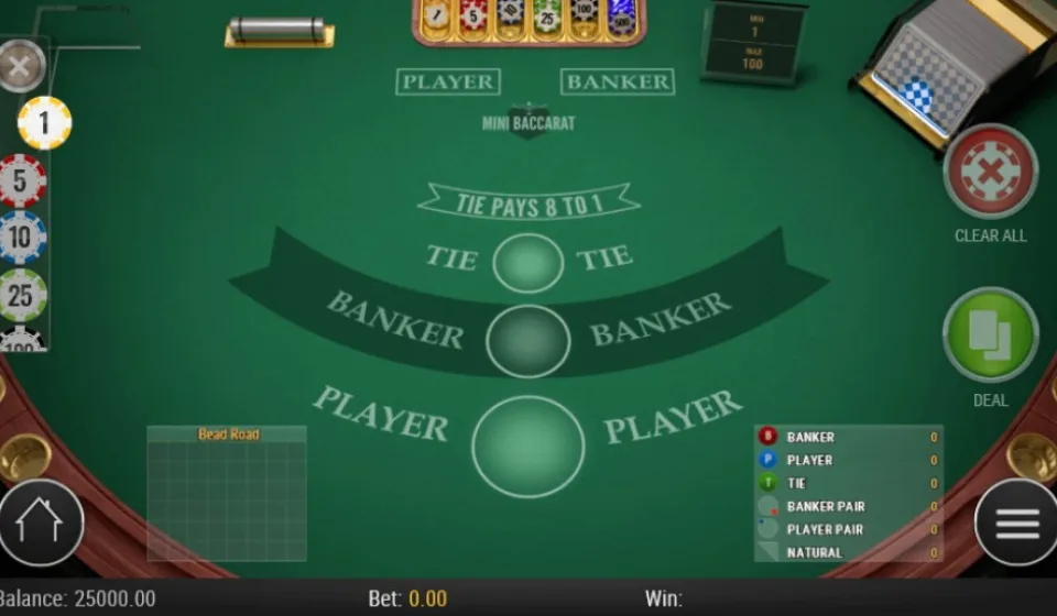 วิธีการเล่นบาคาร่า