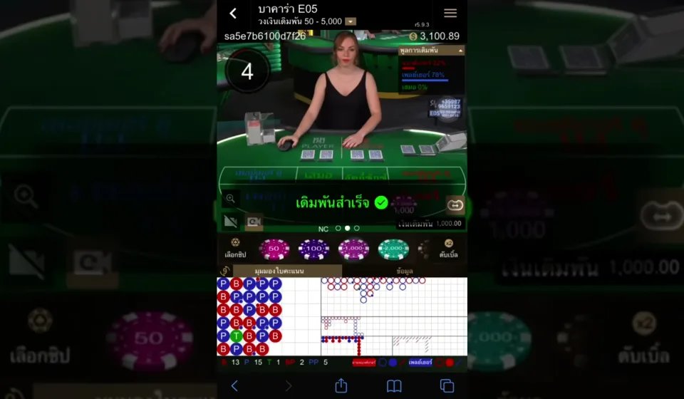 กลยุทธ์การเล่นบาคาร่าออนไลน์1